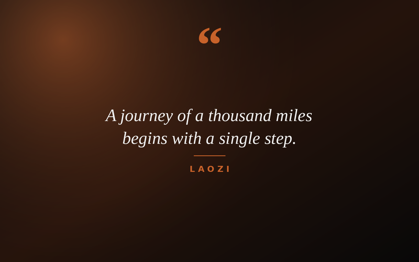 Read more about the article A Journey of a Thousand Miles
