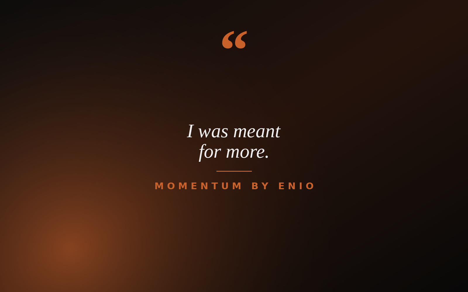 Read more about the article “Mom, I was born for greatness!”